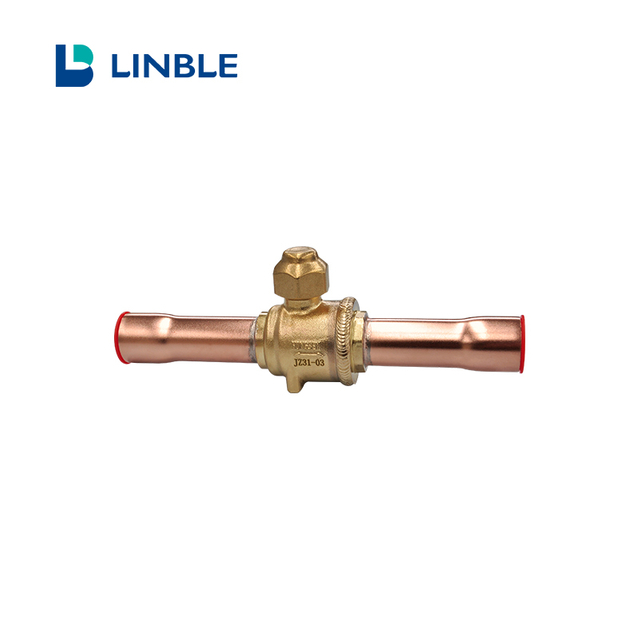 Stop valve for cold room